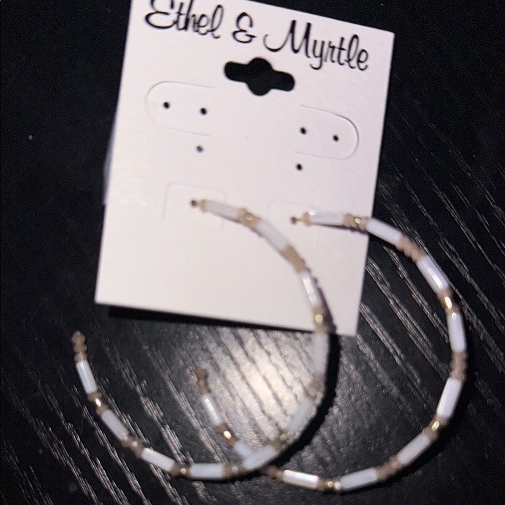 Silver Hoop Earrings